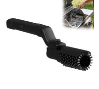 Brosse de barbecue électrique pour extérieur, nettoyeur de barbecue électrique sans fil avec moteur puissant, brosse de nettoyage rechargeable pour graisse brûlée et grilles de barbecue (A)