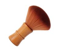 Brosse de Barbier Multifonction à Cheveux, Marron, Plumeau de Cou