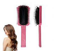 Brosse de beauté Curl Define - Pour homme et femme - Forme parfaite et définie - Démêlant, coiffant et lisse - Magenta
