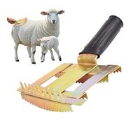 Brosse de bétail, Peigne d'évasion pour bétail, brosse démêlante pour chevaux, chèvres mouton, écurie pour animaux de compagnie extérieurs