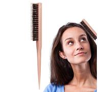 Brosse de bord de cheveux, Brosse à cheveux arrière pour femme, brosse à cheveux pour femme, homme, fille pour bureau, maison, rendez-vous, voyage, voyage d'affaires, rendez-vous