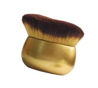 Brosse de bronzage ergonomique pour le corps, grande taille, sans traces, pour le cou, les jambes, les bras, finitions lisses, brosse kabukis professionnelle