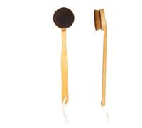 Brosse de bronzage pour le visage, applicateur de bronzage sans soleil, brosse bronzante sans soleil avec long manche amovible pour le corps, le dos, le visage, la crème solaire quotidienne
