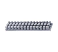 Brosse de buse pour imprimante 3D nettoyant silicone monté sur lit | Grattoir d'extrudeuse pour pièces imprimante 3D Outil de nettoyage Silicone Machines Extrudeuse Tête d'impression