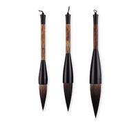 Brosse De Calligraphie En Forme De Trémie, Couple De Festival De Printemps Chinois, Stylo De Dessin En Poils De Loup, Sumi Pour Peinture De Paysage