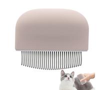 Brosse de chat pour les chats aux cheveux longs, peigne massageuse de chats | Brosse de peigne de chaton aux cheveux courts | Brosse douce pour chier pour le toilettage, épilation des cheveux et longs