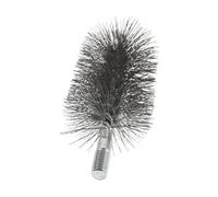 Brosse de Cheminée en Acier Inoxydable, Ronde, pour Conduit