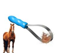 Brosse de Cheval pour La Chute | Outil de Soin des Chevaux Double Face | Outil d'élimination des Poils Libres pour Animaux de Compagnie - Chiots, Chats, Moutons