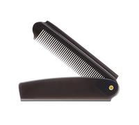 Brosse de cheveux de poche pliante - outil de style compact pour sur le pouce | Plastique durable avec une conception de dents fines et une caractéristique de poche pour les hommes, les femmes, la voi