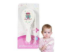 Brosse de cheveux pour bébé ensemble pour les nouveau-nés, la brosse pour bébé et les peignes | Bristle à poils doux brosse à cheveux Brush de toilettage Brosse de cheveux à capuche | Sécurité Care Ma