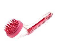 Brosse De Chiens - Shampooing Donor Dog Chog Rubber Massage Brush | Brosse De Massage De Bain Pour Animaux De Compagnie Avec Donneur De Shampooing | Nettoyer D'outils De Soins Surélevés, Poil En Silic