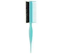 Brosse de coiffage latérale avec dents en nylon pour une coiffure lisse et volumineuse, brosse en nylon