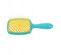 Brosse de Coiffage Pro Janeke Superbrush - Turquoise Jaune