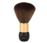 Brosse de coiffeur professionnelle pour le cou et le visage. Brosse de nettoyage douce de haute qualité pour cheveux courts. Idéale pour les coiffeurs et stylistes. Fabriquée en (Noire)