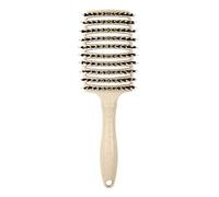 Brosse de coiffure incurvée pour coiffer et démêler les cheveux pour les cheveux épais des hommes et des femmes antistatiques