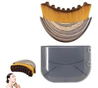 Brosse de contour lymphatique, brosse douce et sèche pour le visage lymphatique, masseur de drainage lymphatique pour un look naturellement sculpté, douce pour toutes les peau, facile à transporter et