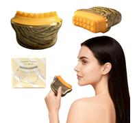 Brosse de contour lymphatique, masseur de drainage lymphatique pour le visage pour sculpter la mâchoire, le menton et le visage, conçue pour s'adapter avec précision et soulager la fatigue