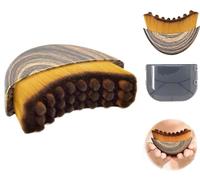 Brosse de contour lymphatique pour le visage, brosse à sec pour le visage, le menton et la mâchoire, réduit les gonflements, conçue de façon ergonomique pour s'adapter à la peau avec précision (1