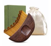 Brosse de contour lymphatique pour le visage - Brosse en bois pour le | Brosse pour le visage pour drainage lymphatique, outil de sculpture de la mâchoire et du menton Gua Sha Poils ultra doux