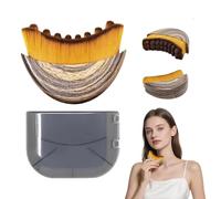 Brosse de Contour Lymphatique pour le Visage, Drainage Lymphatique & Modelage Du Menton pour S'adapter à La Peau avec Précision