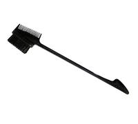 Brosse de contrôle des bords pour sourcils, cils et poils - Noir