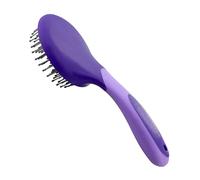 Brosse de crinière et de queue - Brosse de crinière et às queue Brosses de toilettage à cheval avec poignée humanisée, brosses de toilettage à cheval, masse de mèche queues