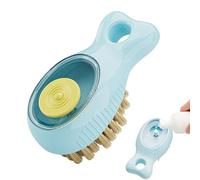 Brosse de cuisine - Poignée antidérapante pour enlever la saleté, distributeur de savon | Outil de nettoyage robuste pour grilles, four, poêles, comptoir, hotte, réchaud de camping