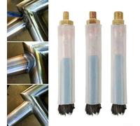 Brosse de décapage pour coutures de soudure avec housse de protection résistante à la chaleur compatible avec l'électricité AC DC pour WIG MIG MAG TIG TIG et soudure en aluminium (M10)