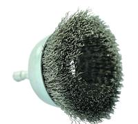 Brosse de décapage pour perceuse à queue hexagonale Tivoly 75mm