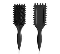 Brosse de définition de boucles secrètes, brosse à cheveux bouclés pour démêler, peigner, façonner et définir les boucles pour femmes et hommes, moins de tirage, réduit la traction et la séparation