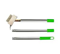 Brosse de démêlage en mousse, Weeder crevvice - 2 en 1 pont Brusque à broussailles du désarmement | Outil de dissolvant de coulis en mousse robuste, épurateur de nettoyage de crevasse pour le pont, le