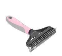 Brosse de Démêlage pour Animaux de Compagnie, Peigne à N UD Démêlant 2 en 1 pour Chien avec épilateur à Dents en Acier pour Chiot de Grande Taille (RiToEasysports16bptz07mx-11