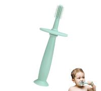 Brosse de dentition circulaire multifonction en silicone, brosse de dentition, brosse de langue, aide au nettoyage de la bouche, soins pour les enfants de 0 à 6 ans | Outil de santé, jouet à mâcher