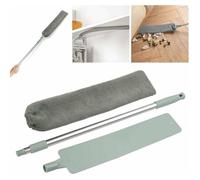Brosse De Dépoussiérage tige télescopique réglable Les Outils Humides Et Secs Le Ménage Et Le Nettoyage des Sols pour Le Fond du