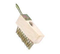 Brosse de désherbage manuelle professionnelle pour les crevasses du pont et l ' élimination de la mousse des trottoirs avec poils en fil d ' acier, brosse métallique pour mangeur de mauvaises herbes