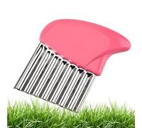 Brosse de désherbage pour crevasses et trottoirs - désherbeur manuel en acier inoxydable | Outil de nettoyage des mauvaises herbes pour jardin, allée et terrasse