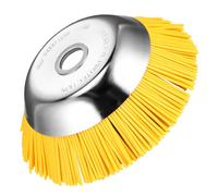 Brosse de désherbage, Tête de désherbage, Tete Brosse Débroussailleuse, 25,4 x 200 mm, pour tête de coupe de débroussailleuse Stihl
