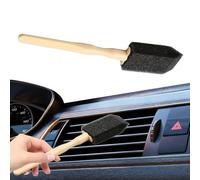 Brosse de Détail pour Intérieur Auto | Nettoyant Ergonomique À Poignée,Brosses pour Nettoyer Les Voitures - pour Vitrage Joint Siège Aération Climatisation Pare-Brise