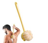 Brosse de douche avec manche long, épurateur de dos pour douche