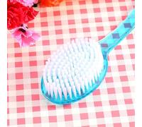 Brosse de Douche avec une Longue Poignée pour le Frottement et le Massage du Dos | Points à Poils Doux Brosse Propre pour le Bain | Épurateur Idéal pour la Peau du Pied et du Genou
