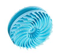 Brosse de douche, brosse à récurer le corps - Brosse à luffa en silicone,Éponge de bain 2 en 1 pour un nettoyage en profondeur et une peau douce, brosse de bain rotative innovante, douche hygiénique L