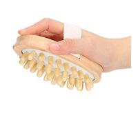 Brosse de douche, brosse de massage en bois naturel, brosse de brossage à sec pour le corps Cellulite et masseur de drainage lymphatique Brosse de douche pour le corps Brosse de douche Cheveux Brosse