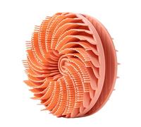 Brosse de douche, brosse pour le corps | Nettoyant pour le corps en silicone luffa - Éponge de bain 2 en 1 pour un nettoyage en profondeur et une peau douce Brosse de bain rotative innovante