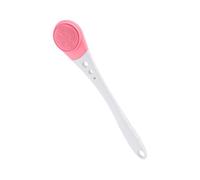Brosse de douche électrique, étanche, brosse de bain spa avec tête rotative, outil de salle de bain avec long manche, accessoires de bain de 40 x 9 cm, appareil de nettoyage en profondeur pour homme