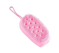 Brosse de douche en silicone, brosse exfoliante douce double face pour homme et femme