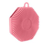 Brosse de douche en silicone Loofah - Pinceau en silicone souple pour le corps - Masseur du cuir chevelu - Pour le bain et la douche - Pour homme et femme - Pour les types de peaux
