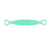 Brosse de douche en silicone pour le dos Sangle nettoyante de la peau, | Bande de gommage corporel avec poignées Pour femmes et hommes, massage des bras et des jambes, à la
