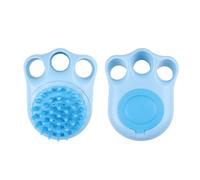 Brosse de douche flottante pour animal domestique, outil de démêlage, distributeur de shampooing, brosse de massage pour enlever les poils morts