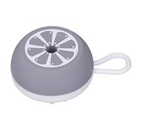 Brosse de Douche pour Animaux de Compagnie, Brosse de Bain pour Animaux de Compagnie, Nettoyage des Dents, Enlever les Poils Flottants, Massage Confortable, Peau Propre, Silicone pour Intérieur pour (Gris)