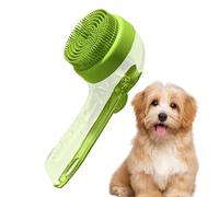 Brosse de douche pour chien, brosse douce pour shampoing pour animaux de compagnie avec poignée longue, accessoire pour chats, poils courts, longue douche, voyage